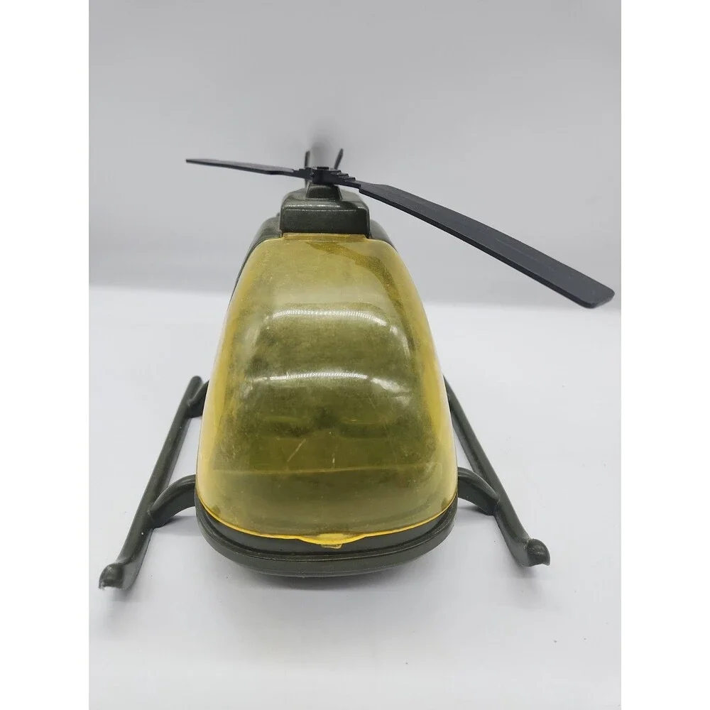 Gay Toys Inc. U.S. Army Military Helicopter Item 785 Green/Yellow Plastic USA